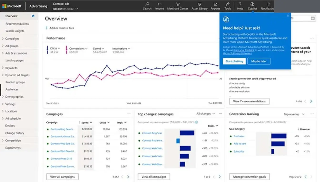 Microsoft ads manchester